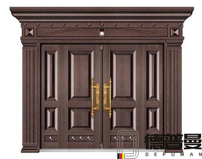 豪華別墅鋅合金拼接門