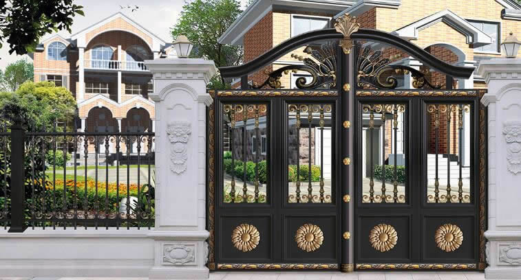 鋁藝庭院門(mén)